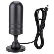 DVB-T Indoor TV Antenna (30dB) (1m) (Black) (OEM)