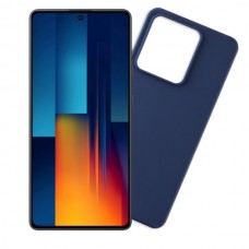 VOLTE-TEL Θήκη Σιλικόνης για Xiaomi Poco M6 6.67" (Μπλε)