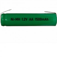 NI-MH  Επαναφορτιζόμενη Μπαταρία ΑΑ 1.2V 1500mAh με Λαμάκια (OEM)