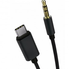Καλώδιο USB-C σε 3.5mm (1m) (Μαύρο) (OEM)