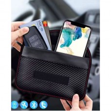 FARADAY Θήκη Κλειδιών Αυτοκινήτου Πιστωτικών Καρτών για Αποκλεισμό Σημάτων & Πρόληψη Κλοπής XXL (1τμχ) (Μαύρο) 