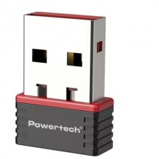 POWERTECH PT-1384 USB WiFi Ασύρματος Αντάπτορας Δικτύου (150Mbps) 