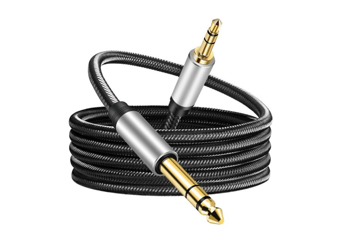 Επίχρυσο Καλώδιο 3.5mm σε 6.35mm ...