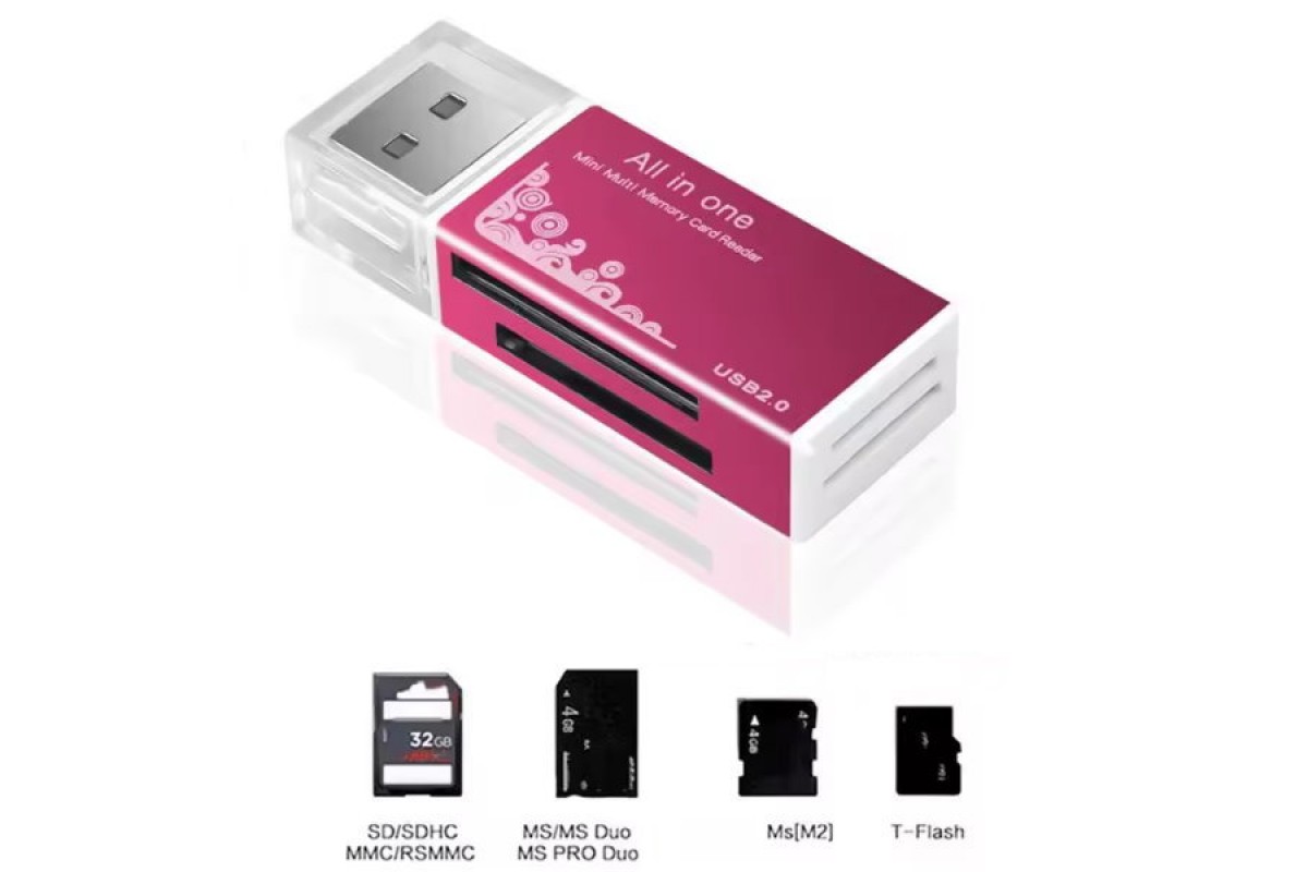 DKQ-8 Αναγνώστης Καρτών USB 2.0 SD...