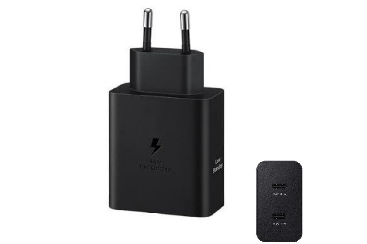 C50W  Φορτιστής 2xUSB-C Χωρίς Καλ...