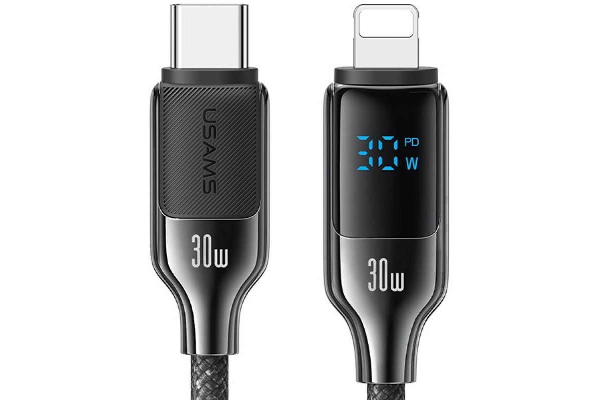USAMS SJ741 Καλώδιο USB-C σε Lightning (3...