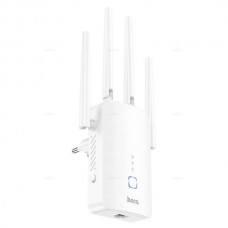 HOCO HI35 Ενισχυτής Σήματος Wifi 300Mbps (Λευκό)