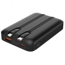 POWERTECH PT-1417  Φορτιστής Ταχείας Ανάγκης (10000mAh) (22.5W) (Μαύρο)