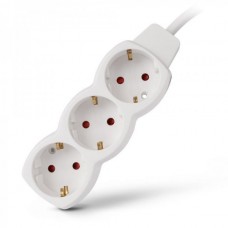 ENTAC ESE1.5G3-1.5 Σούκο 3 Εξόδων 3680W (16A) (Λευκό) 