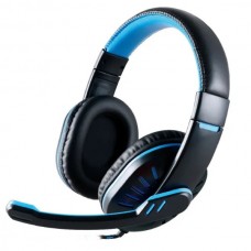 NOOZY GH-35 Ενσύρματα Ακουστικά (Μαύρο/Μπλε)