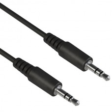 Καλώδιο  3.5mm Αρσενικό σε 3.5mm Αρσενικό (1.5m) (Μαύρο)  (OEM)