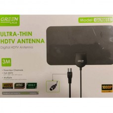 GREEN LYCA GL70015 Υποβοηθούμενη Εσωτερική Ψηφιακή Κεραία VHF UHF Τηλεόρασης (3dB) 