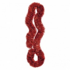 Γιρλάντα Κλασσική Tinsel ø:11cm Y:2m (Κόκκινο) (OEM)