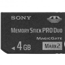 Aυθεντική Sony Memory Stick PRO DUO Mark2 4gb (Μεταχειρισμένη)