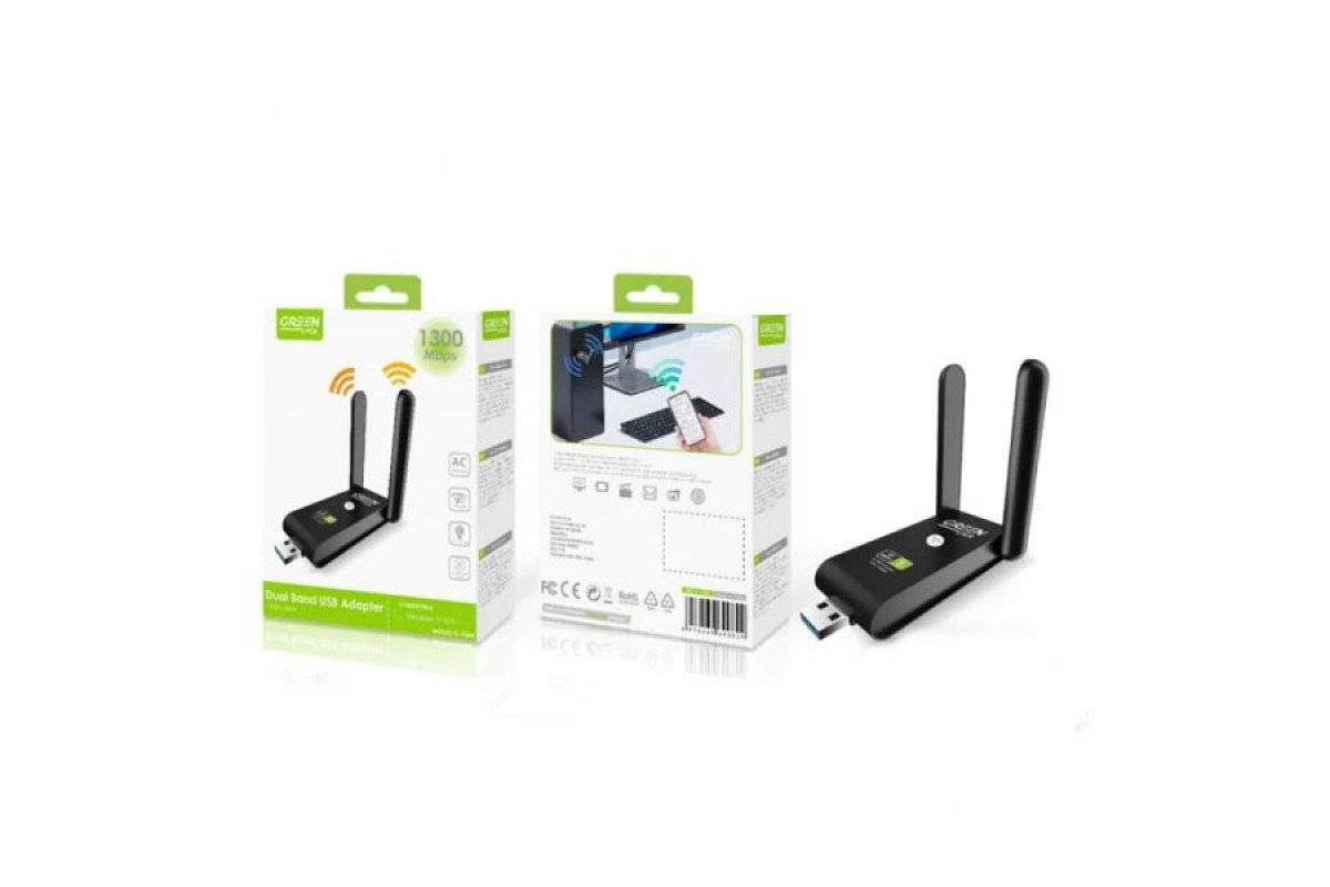 GREEN LYCA GL70019 USB Ασύρματος Προσ...