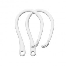 Άγκιστρο Σιλικόνης Ακουστικού για AirPods 1/2/3 (2τμχ) (Λευκό) (OEM)