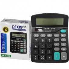 DEXIN KK-838B  Ηλεκτρονική Αριθμομηχανή με Μεγάλη Οθόνη 18x14cm (Μαύρο)
