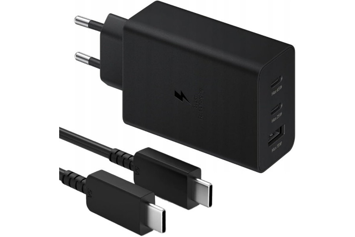Φορτιστής 1 USB-A / 2 USB-C με Καλώ...