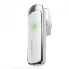 HOCO E201  Ασύρματο Handsfree Ακουστικό ENC με Διπλό Μικρόφωνο BT 6.0 (Λευκό)