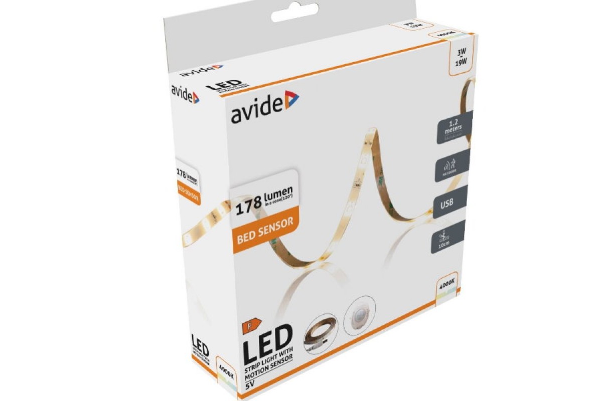 AVIDE USB LED Ταινία με Αισθητήρα...