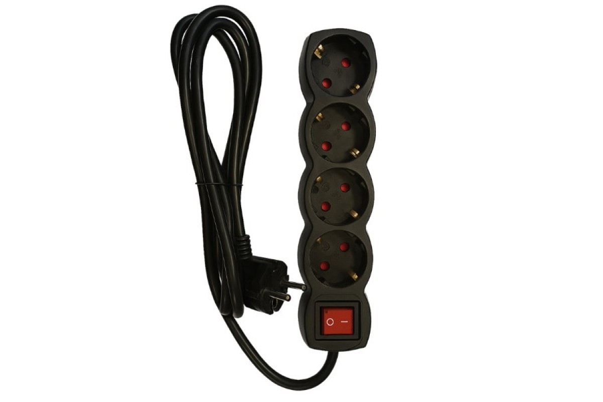 INTERTEK SLGE-904K Πολύπριζο 4 Θέσεω...