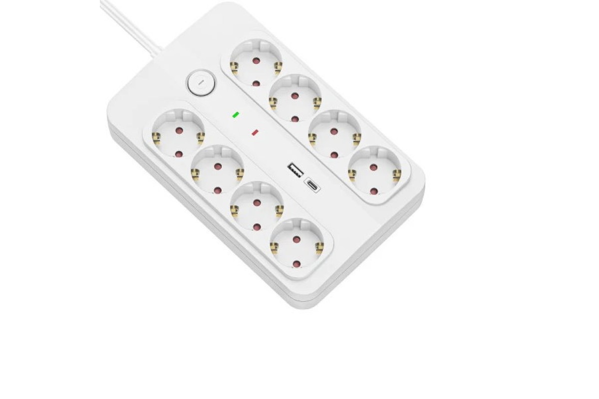 TECHNIK Πολύπριζο Προστασίας 8 ...