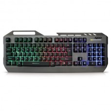 NOD DEFENDER  Ενσύρματο Gaming Πληκτρολόγιο (Γκρι) (RGB)