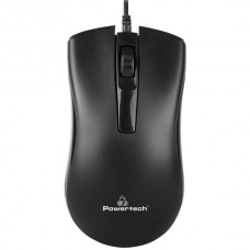 POWERTECH PT-808 Ενσύρματο Ποντίκι (1000dpi) (Μαύρο)