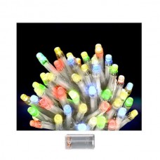 50 Λαμπάκια Led Μπαταρίας (5.2m) ...