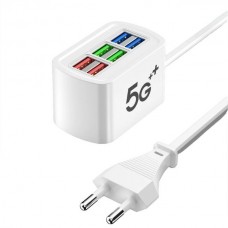 6 σε 1 USB Πολύπριζο με 1m Καλώδ...