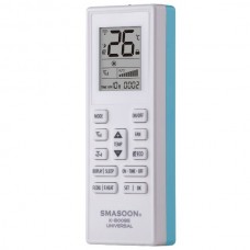 SMASOON K-8008E Universal Τηλεχειριστήριο Κλιματισμού (Λευκό/Μπλε)