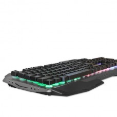 NOD FURY  Ενσύρματο Gaming Πληκτρολόγιο USB PS/2 (Γκρι) (RGB) 