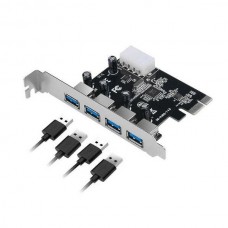 APPROX AP-PCIE4P  USB 3.0x4 PCI-E Κάρτα με ...