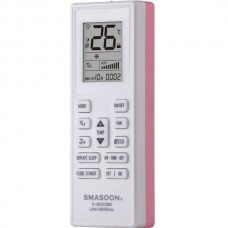 SMASOON K-8008E Universal Τηλεχειριστήριο Κλιματισμού (Λευκό/Ροζ)
