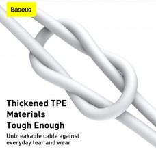 BASEUS CATYS-A02 Καλώδιο USB σε USB-C (66W) (2m) (Λευκό)