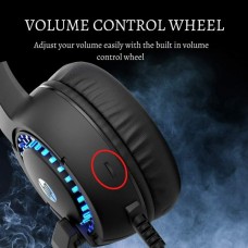 HP DHE-8011UM Ενσύρματα Gaming Ακουστικά H/Y PS4 XBOX (Μαύρο/Μπλε)