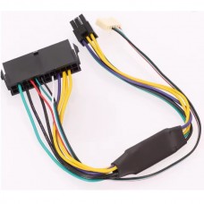 Καλώδιο Τροφοδοσίας 24pin Θηλυκό σε 6pin Αρσενικό για HP Z200/Z210/Z220/Z230/Z240 ATX (33cm) (OEM)