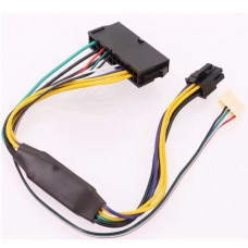 Καλώδιο Τροφοδοσίας 24pin Θηλυκό σε 6pin Αρσενικό για HP Z200/Z210/Z220/Z230/Z240 ATX (33cm) (OEM)