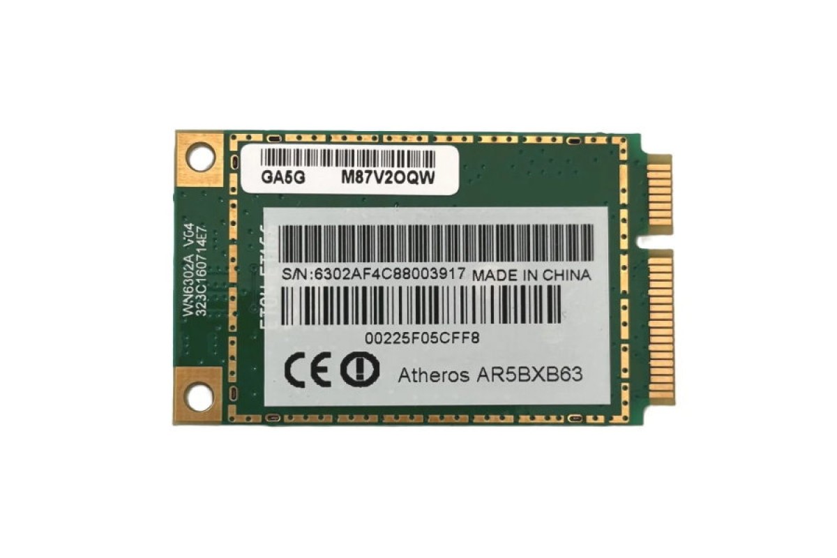 ATHEROS AR5BXB63 802.11b/g 2,4GHz 54Mbps MiniPCI W...