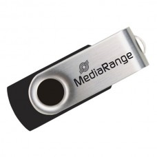 MEDIARANGE MR912 Στικάκι Μνήνης USB 2.0 (64GB) (Μαύρο/Ασημί) 