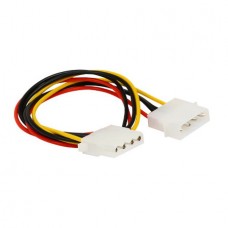 Καλώδιο Επέκτασης Τροφοδοσίας IDE 4 Pin Molex Αρσενικό σε 4 Pin Θηλυκό (40cm) (OEM)
