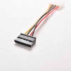 Καλώδιο Τροφοδοσίας 4 pin IDE Αρσενικό Molex σε SATA Θηλυκό (20cm) (OEM)