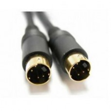 Καλώδιο Βίντεο SVHS (S-Video) 4pin Αρσενικό σε Αρσενικό Επιχρυσωμένο (2m) (OEM)