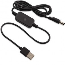 Power Charger Adapter Cable USB to 5.5 x 2.1mm DC5...