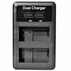 Φορτιστής Μπαταρίας για Panasonic DMC FH2 FH5 FH25 FH27 TS25 S3 FH8 SZ1 FH6 SZ7 FS18 S1 (Μαύρο) (OEM)