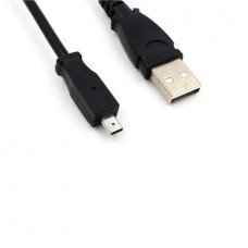 USB Καλώδιο Μεταφοράς Δεδομένων για Kodak U-8 EasyShare Z915 C182 M340 Z950 C180 C190 C613 M341 C653 (1.5m) (Μαύρο) (OEM)