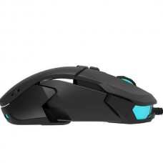 DELUX M629BU  (PMW3327) Ενσύρματο Gaming Ποντίκι Με 7 Πλήκτρα (12400dpi) (Μαύρο) (RGB)