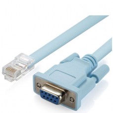 DB 9Pin RS232 Serial to RJ45 CAT5 Ethernet Adapter...