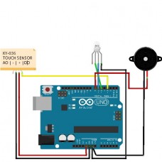 KEYES KY-036  Μονάδα Αισθητήρα Αφής με Μέταλλο 