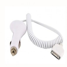 Φορτιστής Αυτοκινήτου για iPod & iPhone 4G (30 Pin) (Λευκό)